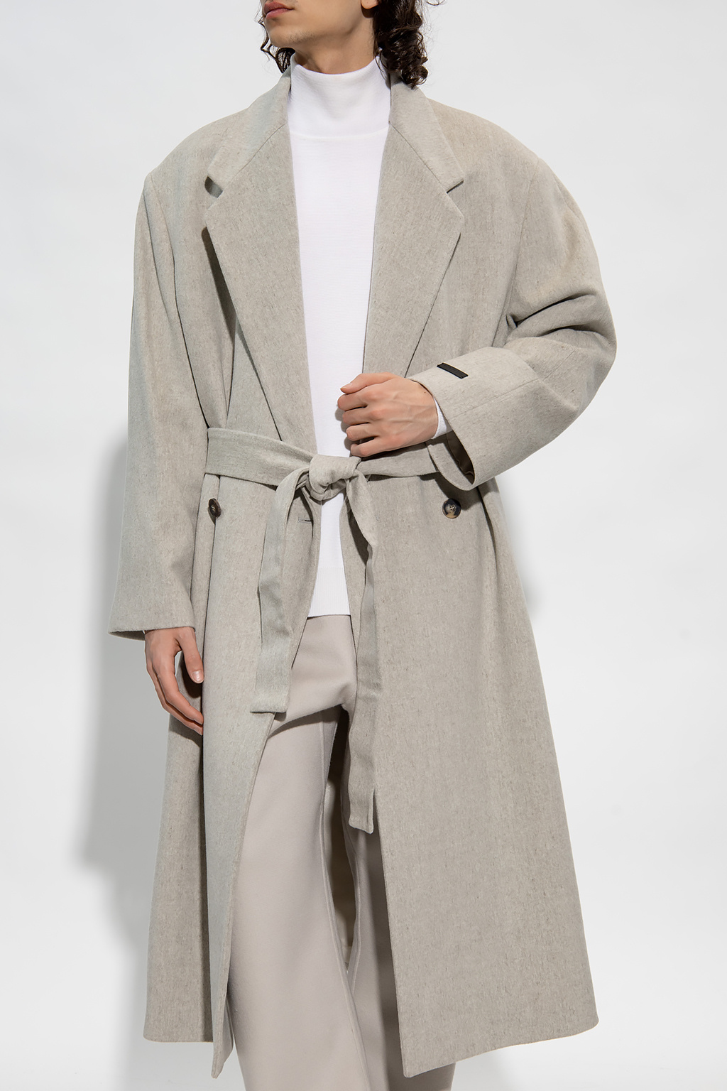 Grey Wool coat Fear Of God - Vitkac Canada